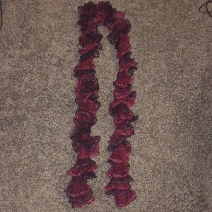 Long knit scarf